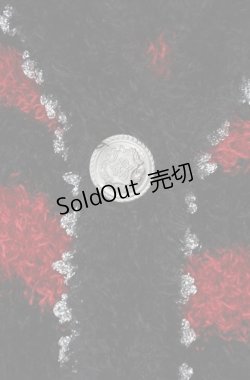 画像2: ALGONQUINS / ボーダーシャギーカーディガン  レッド×ブラック O-25-08-16-057-AL-TO-OW-OS