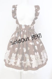 Angelic Pretty / なかよしジンジャークッキースカート  ブラウン O-25-08-16-061-AP-SK-OW-OS