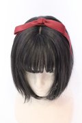 Ank Rouge / ドーリーリボンカチューシャ  ワイン O-25-08-16-1004-CA-AC-OW-OS