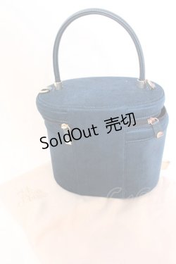 画像3: an another angelus / フレームローズ刺繍バニティバッグ  ブルー O-25-08-16-1040-CA-BG-OW-OS