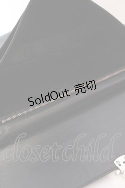 画像4: Jean Paul GAULTIER / メタルプレートバッグ  ブラック O-25-08-16-1045-GO-BG-OW-ZT-K018