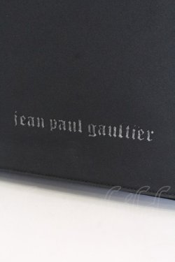 画像2: Jean Paul GAULTIER / ロゴショルダーバッグ  ブラック O-25-08-16-1047-GO-BG-OW-OS