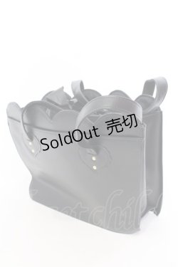 画像3: Heart E / トランプ柄のミラクルトート  クロ×アカ×シロ O-25-08-16-1049-LO-BG-OW-ZT0819A