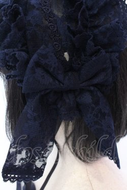 画像3: metamorphose / Fairyフリルヘッドドレス  ネイビー O-25-08-16-1008-ME-AC-OW-OS