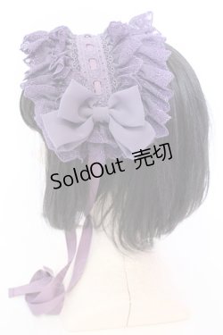 画像2: Vallee lys / Lace Enchantment Headdress  ラベンダー O-25-08-16-1009-GO-AC-OW-OS