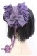 画像2: Vallee lys / Lace Enchantment Headdress  ラベンダー O-25-08-16-1009-GO-AC-OW-OS (2)