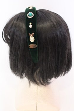 画像2: Enchantlic Enchantilly / 宝石箱カチューシャ  グリーン O-25-08-16-1010-LO-AC-OW-OS