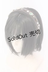 Enchantlic Enchantilly / 宝石箱カチューシャ  グレー O-25-08-16-1011-LO-AC-IG-OS