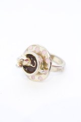 MILK / ラットティーカップリング 約12号 ゴールド×ピンク O-25-08-16-1015-ML-AC-IG-OS