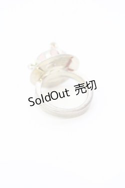 画像2: MILK / ラットティーカップリング 約12号 ゴールド×ピンク O-25-08-16-1015-ML-AC-IG-OS