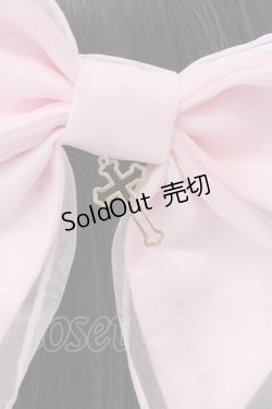 画像2: Angelic Pretty / Holyクロスリボンクリップ  ピンク O-25-08-16-1017-AP-AC-IG-ZT394-F003