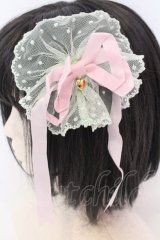 Angelic Pretty / Sweetie Ribbonレーシィクリップ  ミント×ピンク O-25-08-16-1018-AP-AC-IG-OS