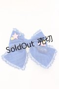Angelic Pretty / Shooting Starバレッタ  ブルー O-25-08-16-1021-AP-ZA-IG-OS