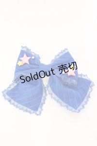 Angelic Pretty / Shooting Starバレッタ  ブルー O-25-08-16-1021-AP-ZA-IG-OS