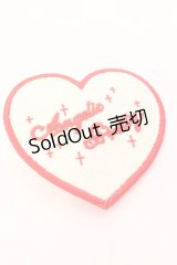Angelic Pretty / Love Heartラメクリップ  シロ×アカ O-25-08-16-1025-AP-AC-IG-OS