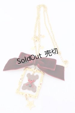 画像1: Angelic Pretty / Holiday Collectionネックレス  ワイン O-25-08-16-1029-AP-AC-IG-OS