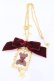 画像1: Angelic Pretty / Holiday Collectionネックレス  ワイン O-25-08-16-1029-AP-AC-IG-OS (1)