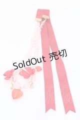 Angelic Pretty / キラキラハートビーズネックレス  アカ×ピンク O-25-08-16-1032-AP-AC-OW-OS