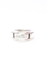画像1: Jean Paul GAULTIER / ベルトロゴリング 11号 シルバー O-25-08-16-1034-GO-AC-OW-ZT488-F005 (1)