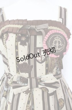 画像2: Angelic Pretty / Chocolate Rosetteジャンパースカート  ベージュ O-25-08-16-001-AP-OP-OW-OS