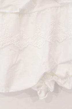 画像2: m petit by misako / 裏起毛フリルドロワーズ L｜LL シロ O-25-08-16-069-LO-PA-IG-OS
