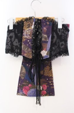 画像3: Qutie Frash / 花魁帯コルセット  パープル O-25-08-16-076-QU-TO-OW-OS