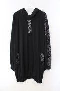Qutie Frash / ２店舗限定プルオーバー  シルバー×ブラック O-25-08-16-108-QU-TO-IG-OS