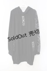 Qutie Frash / ２店舗限定プルオーバー  シルバー×ブラック O-25-08-16-108-QU-TO-IG-OS