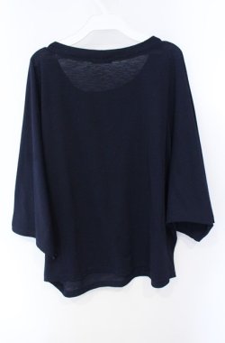 画像3: Qutie Frash / 2021年ノベルティフェアドルマンTシャツ  ネイビー×シルバー O-25-08-16-109-QU-TS-IG-OS