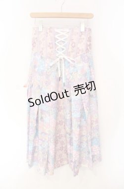 画像1: Qutie Frash / リボン袴コルセット   O-25-08-16-112-QU-SK-IG-ZI