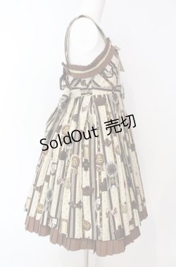 画像4: Angelic Pretty / Chocolate Rosetteジャンパースカート  ベージュ O-25-08-16-001-AP-OP-OW-OS
