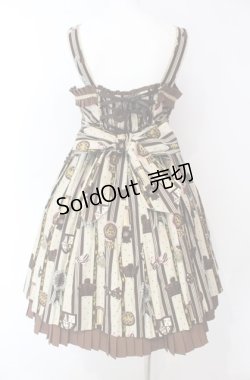 画像5: Angelic Pretty / Chocolate Rosetteジャンパースカート  ベージュ O-25-08-16-001-AP-OP-OW-OS