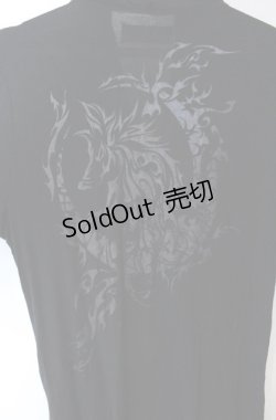 画像3: Sixh / フェイクレイヤードドレーププルオーバー  ブラック O-25-08-16-022-HN-TO-OW-OS