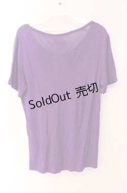 画像3: Sixh / 天秤ptカットソー  パープル O-25-08-16-026-HN-TO-OW-OS