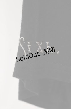 画像2: Sixh / メッシュ切り替えサイドギャザーカットソー  ブラック×ブルー O-25-08-16-027-HN-TO-OW-OS