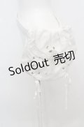 h.naoto Blood / ロゴptウエストバッグ  ホワイト O-25-08-17-001-HN-BG-OW-OS