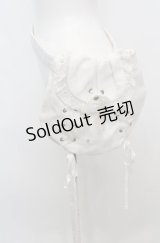 h.naoto Blood / ロゴptウエストバッグ  ホワイト O-25-08-17-001-HN-BG-OW-OS