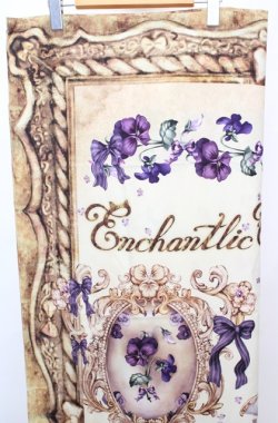 画像1: Enchantlic Enchantilly / オリジナルプリント生地  生成り O-25-08-17-036-LO-ZA-IG-OS