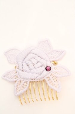 画像1: Enchantlic Enchantilly / 魔法のアタッチメント  ラベンダー×ストーン1個 O-25-08-17-048-LO-ZA-OW-OS