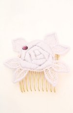 画像1: Enchantlic Enchantilly / 魔法のアタッチメント  ラベンダー×ストーン1個 O-25-08-17-049-LO-ZA-OW-ZT394-F004 (1)