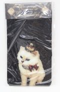 Enchantlic Enchantilly / Queen Catオーバーニーソックス M〜L クロ O-25-08-17-050-LO-ZA-OW-OS
