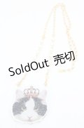 Enchantlic Enchantilly / ニコエルの王冠ネックレス  クロ×シロ×ゴールド O-25-08-17-051-LO-AC-OW-OS