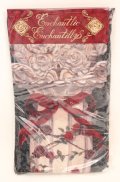 Enchantlic Enchantilly / エンタシスローズタイツ  クロ×赤薔薇 O-25-08-17-052-LO-ZA-OW-OS