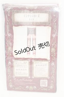 画像2: Enchantlic Enchantilly / エンタシスローズタイツ  クロ×赤薔薇 O-25-08-17-052-LO-ZA-OW-ZT444-F001