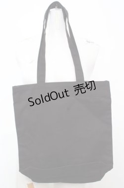 画像3: Enchantlic Enchantilly / ネコエルの肖像画トートバッグ  クロ O-25-08-17-004-LO-BG-OW-OS