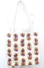 画像1: Enchantlic Enchantilly / ヴィオレッタへ捧ぐ ヴァイオリントートバッグ  アイボリー O-25-08-17-006-LO-BG-OW-ZTK021 (1)