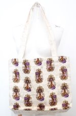 画像3: Enchantlic Enchantilly / ヴィオレッタへ捧ぐ ヴァイオリントートバッグ  アイボリー O-25-08-17-006-LO-BG-OW-ZTK021 (3)