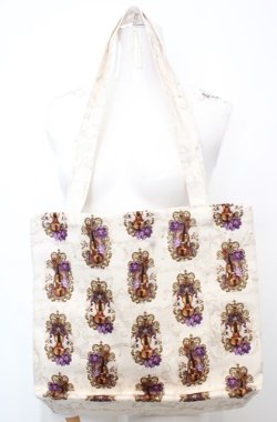 画像3: Enchantlic Enchantilly / ヴィオレッタへ捧ぐ ヴァイオリントートバッグ  アイボリー O-25-08-17-006-LO-BG-OW-OS