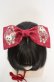画像3: Enchantlic Enchantilly / Queen Cat リボンヘッドドレス  ワイン O-25-08-17-011-LO-AC-OW-OS (3)