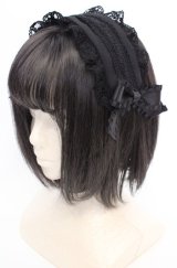 Pina sweetcollection / ローズラインカチューシャ  クロ O-25-08-17-014-LO-AC-OW-OS